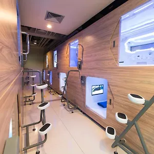  カプセルホテル Passgo Digital Airport Bali インドネシア